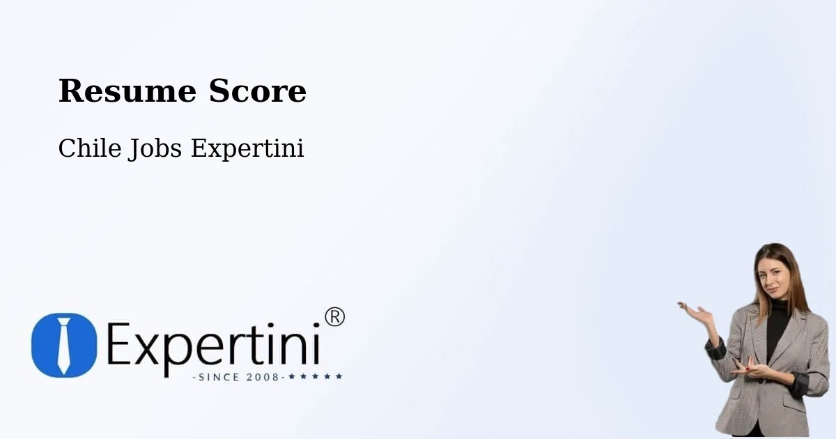 Resume Score & Job Description Match Tool – San Felipe - Chile Jobs Expertini